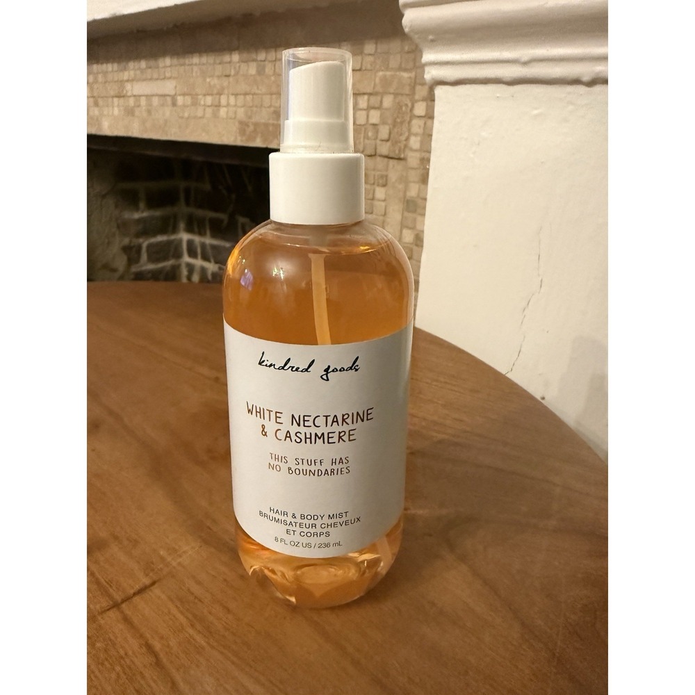 Kindred Goods Old Navy White Nectarine & Cashmere Hair & Body Mist Spray NEW